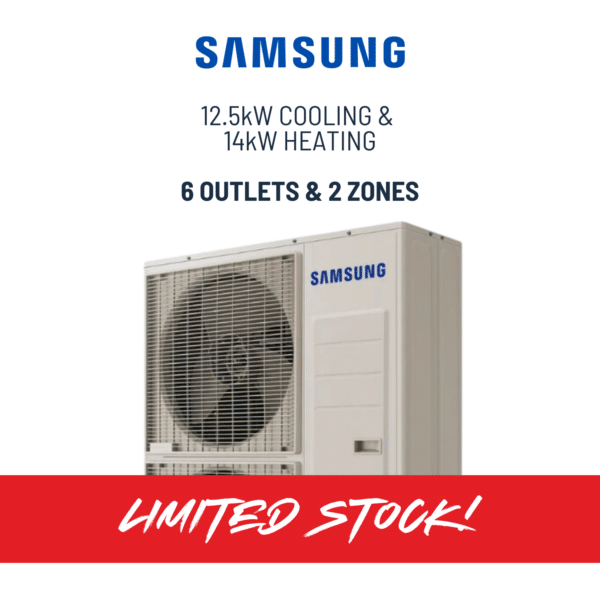 Samsung Ducted Air Conditioning System - FULLY INSTALLED - 2 Samsung 7850