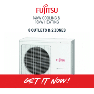 Ducted Air Conditioning - 4 Fujitsu 10200