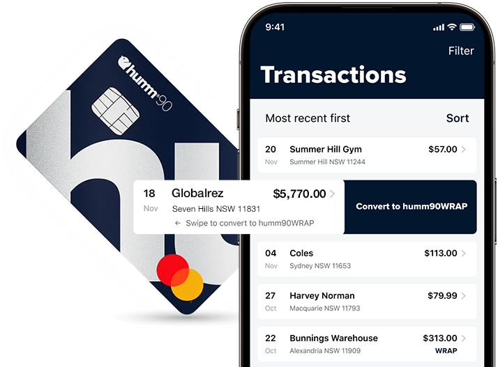 humm90 Finance Options