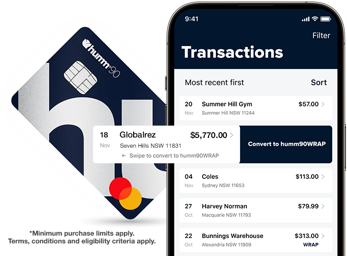 humm90 Finance Options